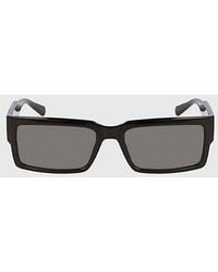 Calvin Klein - Jeans Rectangle Sunglasses Ckj23623S - Lyst