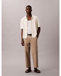 Calvin Klein - Jeans 90S Loose Cropped Chino Trousers - Lyst