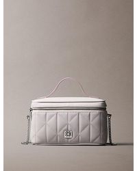 Calvin Klein - Metallic Zip Card Case - Lyst