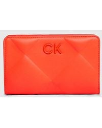Calvin Klein - Billetera plegada acolchada RFID - Lyst