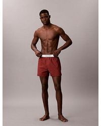 Calvin Klein - Boxers Heritage Cotton Poplin - Lyst