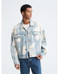 Calvin Klein Jeans Extreme Oversized Denim Jacket  14990  Buy Denim  Jackets from Calvin Klein Jeans online at Booztcom Fast delivery and easy  returns