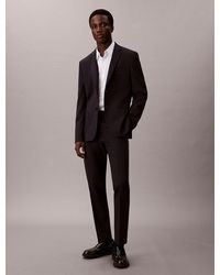Calvin Klein - Slim Wool Stretch Blazer - Lyst
