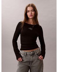 Calvin Klein - Jeans Monologo U Back T-Shirt - Lyst