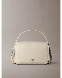 Calvin Klein - Monogram Logo Crossbody Camera Bag - Lyst