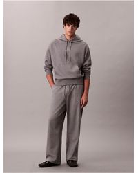 Calvin Klein - Emblem Logo Terry Hoodie - Lyst