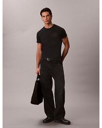 Calvin Klein - Jeans Script Logo T-Shirt - Lyst