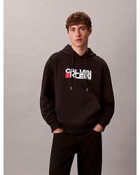 Calvin Klein - Jeans Logo Graphic Hoodie - Lyst