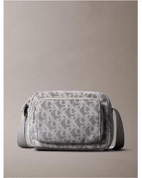 Calvin Klein - Calvin Klein Jacquard Monogram Logo Camera Bag - Lyst
