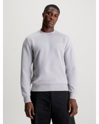 Calvin Klein - Sweat-shirt en coton - Lyst