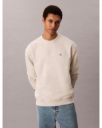 Calvin Klein - Jeans Relaxed Monogram Sweatshirt - Lyst