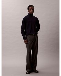 Calvin Klein - Merino Wool Turtle Neck Jumper - Lyst