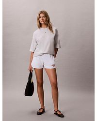 Calvin Klein - Jeans Oversized Cotton Badge T-Shirt - Lyst