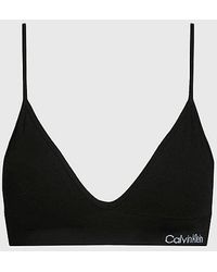 Calvin Klein - Triangel Bikinitop - Ck Meta Essentials - Lyst