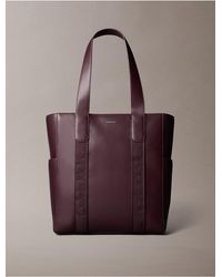 Calvin Klein - Logo Webbing Strap Tote Bag - Lyst