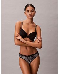 Calvin Klein - Bikini Briefs Micro Stretch With Lace - Lyst