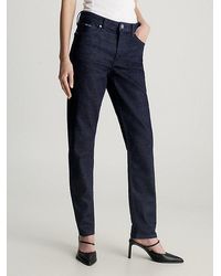Calvin Klein - Mid Rise Slim Jeans - Lyst