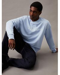 Calvin Klein - Sweatshirt Met Logo - Lyst