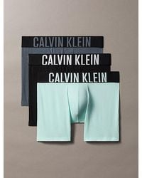 Calvin Klein - 3 Pack Boxer Briefs Intense Power Cotton Stretch - Lyst