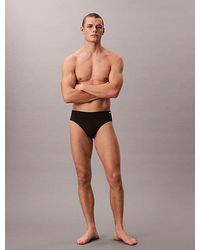 Calvin Klein - Swim Briefs Ck Knit - Lyst