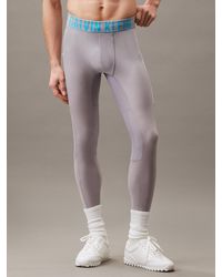 Calvin Klein - Leggings Da Palestra Ad Alte Prestazioni Anti Umidità Ad Asciugatura Rapida - Lyst