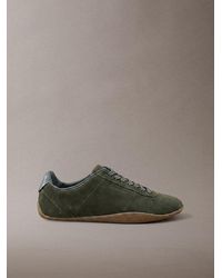 Calvin Klein - Suede Hybrid Ballet Trainers - Lyst