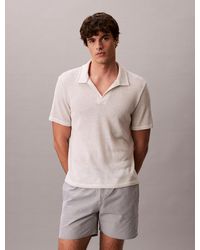 Calvin Klein - Medium Drawstring Swim Shorts - Lyst