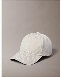 Calvin Klein - Allover Monogram Baseball Cap - Lyst