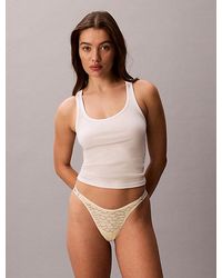 Calvin Klein - Lage String - Lyst