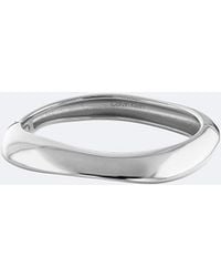 Calvin Klein - Sculpted Bangle Bracelet - Lyst