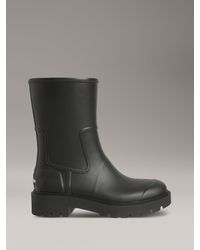 Calvin Klein - Bottes De Pluie Imperméables À Semelle Crantée Souple - Lyst