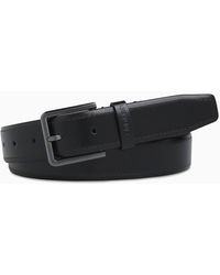 Calvin Klein Ceinture en cuir - Noir