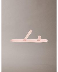 Calvin Klein - Finni Jelly Double Strap Sandals - Lyst