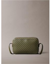 Calvin Klein - Allover Emblem Logo Camera Bag - Lyst