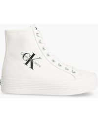 Calvin Klein High-top trainers for Women | Online Sale up to 60% off | Lyst  UK