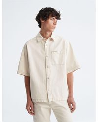 Calvin Klein Casual shirts and button-up shirts for Men | Online Sale up to  62% off | Lyst