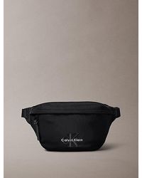 Calvin Klein - Nylon Heuptasje Met Monogram-Logo - Lyst
