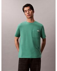 Calvin Klein - Jeans Chest Pocket Badge T-Shirt - Lyst
