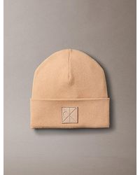 Calvin Klein - Mütze Mit Emblem-Logo - Lyst