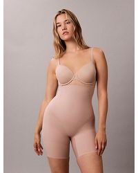 Calvin Klein - High Waisted Shapewear Shorts Stay Put Stretch - Lyst
