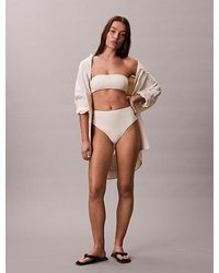 Calvin Klein - High Waisted Bikini Bottoms Essentials - Lyst