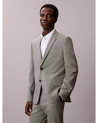 Calvin Klein - Houndstooth Slim Blazer - Lyst