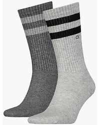 Calvin Klein - 2 Pack Crew Trainer Socks - Lyst