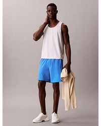 Calvin Klein - Sport Water Repellent Performance Gym Shorts - Lyst