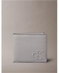 Calvin Klein - Sculpted Impression Bifold Wallet With Coin Pouch - Lyst