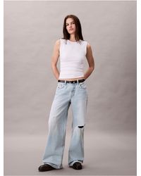 Calvin Klein - Calvin Klein Low Rise Baggy Jeans - Lyst