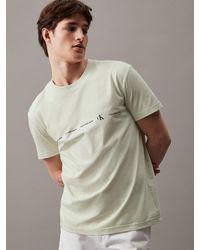 Calvin Klein - Repeat Logo T-shirt - Lyst