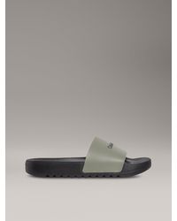 Calvin Klein - Claquettes Avec Logo - Lyst