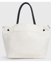 Calvin Klein - Canvas Tote Bag - Lyst