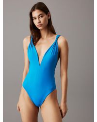 Calvin Klein - Maillot De Bain Dos Nu - Lyst